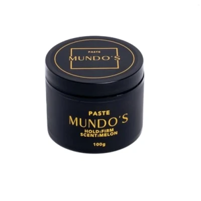Image of MUNDO&#039;S GROOMING Hair Styling Texture Paste for Firm Hold Ideal Short and Long Hair, Strong Hold, Low Shine, Flexible &amp; Non Greasy 100g
