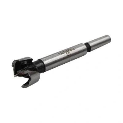 Image of Faithfull FAIFOR20 Forstner Bit for Hardwood, Softwood, Drilling, Boring, Straight, Angled, Overlapping, Pocket holes 20mm