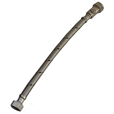 Image of 22mm x 3/4&quot; 300mm Flexible Isolating Tap Hose PACK of 2