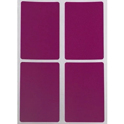 Image of Royal Green Color Coding Labels in Purple Rectangular Label Stickers (75 mm x 50 mm) 7.5 cm 5 inches 200 Pack