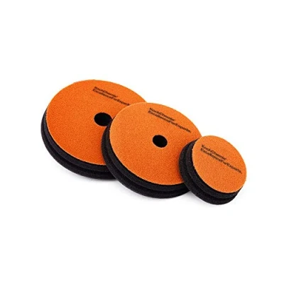Image of Koch Chemie One Cut Pad Medium Abrasive Sponge for Removing Moderate Weathering &amp; Scratches; Low Torsion Forces High Stability; Long Lasting Compression Hardness; Contours Easily (76mm x 23mm)
