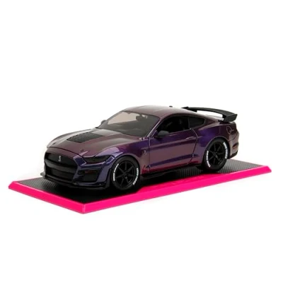 Image of JADA Pink Slips 1:24 2020 Ford Mustang Shelby GT Die Cast Car w/Base, Toys for Kids and Adults
