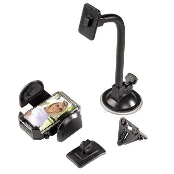 Image of Hama Universal 3 in 1 Car Mobile Phone GPS Holder Air Vent Mount Suction Cup Cradle