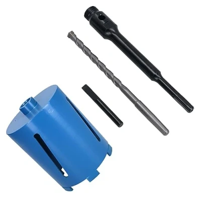Image of 127mm x 150mm Dry Diamond Core Drill Cutter With 1/2in BSP SDS Arbor Guide