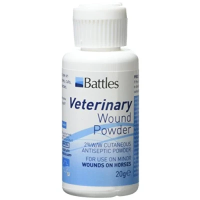 Image of Battles Veterinary Wound Powder White, 125 G