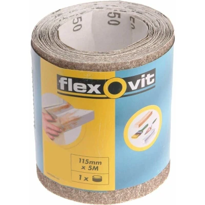 Image of General Purpose Sanding Roll 115mm x 5m Medium 120G FLV26412