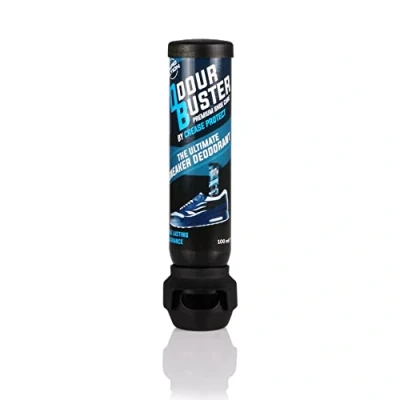 Image of Odour Buster Shoe Deodorant &amp; Spray Ultimate Freshener Deodoriser Fresh Scent for Shoes Feet The Perfect Solution and Free Footwear!