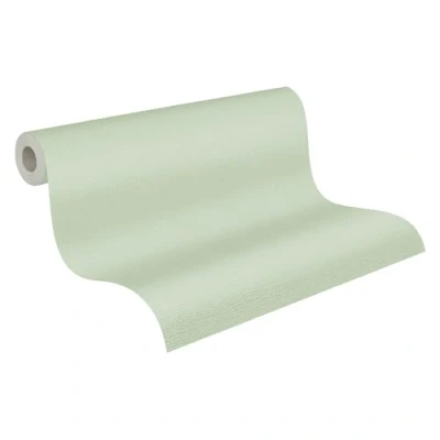 Image of A.S. Création Plain Wallpaper Greenery Non Woven 10.05 m x 0.53 Green Made in Germany 367136 36713 6