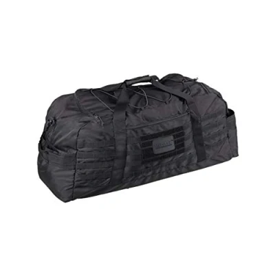 Image of Mil Tec Combat Flight Bag Black One Size