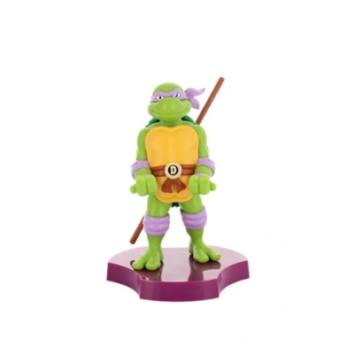 Image of Cable Guys Holdem TMNT Donatello Collectible Small Tech Accessories &amp; Phone Holder/Stand (iPhone, Samsung, Earbuds, Earphones)