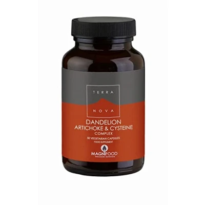 Image of Terranova Dandelion Artichoke &amp; Cysteine Liver Complex 100 caps