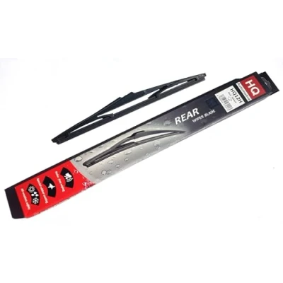 Image of HQ AUTOMOTIVE Rear Blade Windscreen Wiper Blades fits VAUXHALL Antara 1pc Replacement 2006 2017 Graphite Coated Natural Rubber No Smear Judder Free Model HQ12H V1