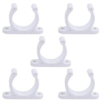 Image of AB Tools 5 Pack 35mm Polyamide Tube Storage Clip Paddle Boat Hook Pole Tool Plastimo