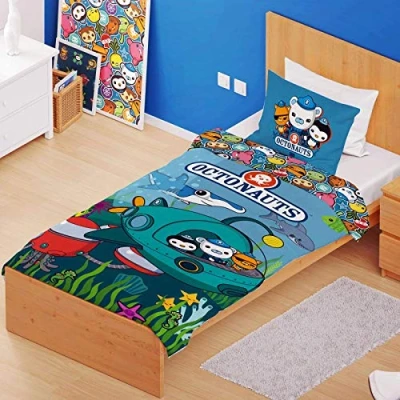 Image of Octonauts Pillowcase, 50Percent_Polyester, Multi, Single Panel Duvet Cover