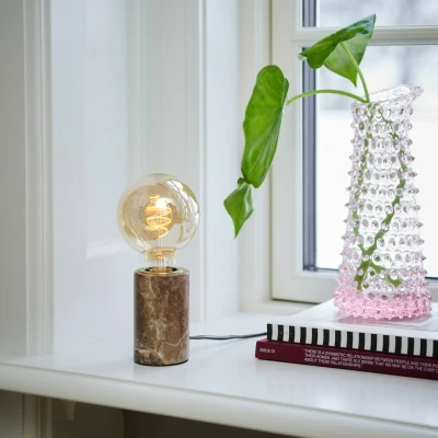 Image of Nordlux 45875018 SIV Table lamp, Base only, Brown Marble