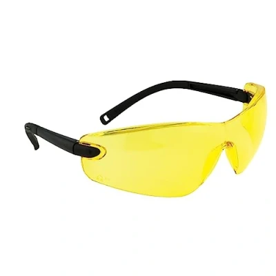 Image of Portwest Profile Safety Spectacle, Color: Amber, Size: , PW34AMR