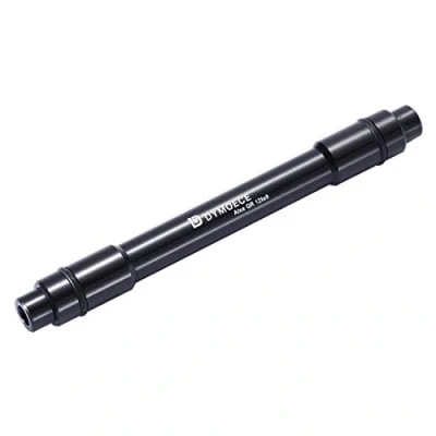 Image of Dymoece Bicycle Wheel Fork Axle 12mm Front Thru to 9mm Quick Release Hub Skewer Adapter Conversion