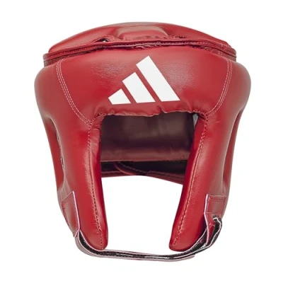 Image of adidas Unisex&#039;s Rookie Head Guard, Red, Small