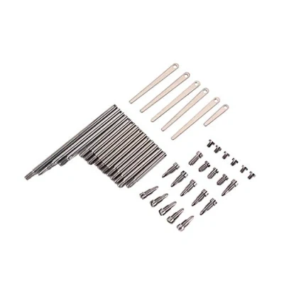 Image of Alnicov 1 Set Alto Sax Saxophone Repair Parts Screws + Springs Kit DIY Tools for Flute Clarinet Silver