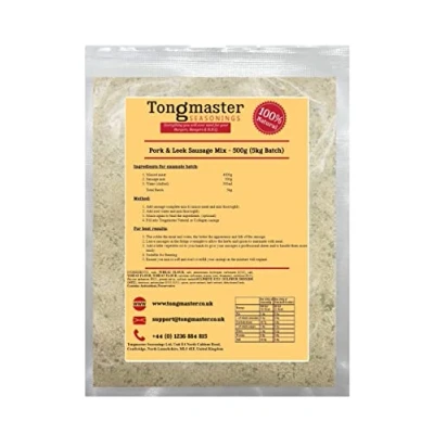 Image of Pork &amp; Leek Sausage Mix 500g (5kg Batch)
