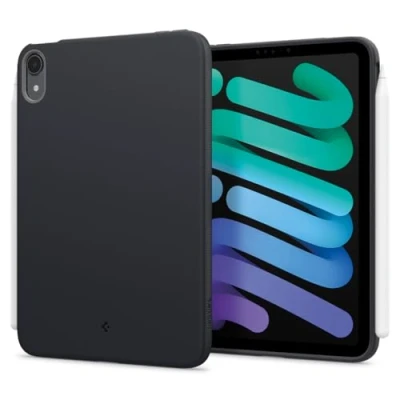 Image of Spigen Nano Pop Compatible with iPad Mini 7 (2024) / 6 Case (2021) 8.3 inch cover Black Sesame