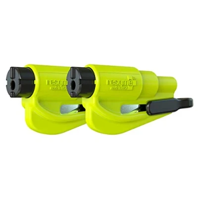 Image of Resqme 04.100.09 Car Escape Tool, Yellow, set of 2