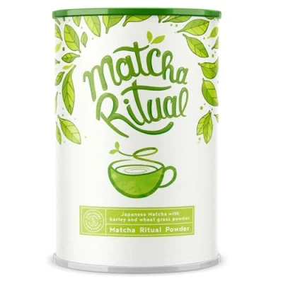 Image of Matcha Tea Powder 210g Finest Sacred Japanese Ceremonial Grade Natural with Coconut Milk, Wheat and Barley Grass Juice Vegan Friendly Alpha Foods