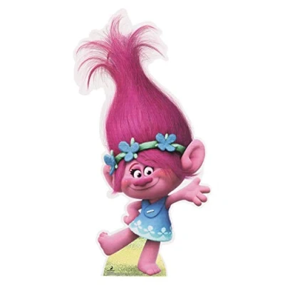 Image of STARL CUT OUTS Princess Poppy Trolls, Multi Colour