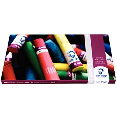 Image of Van Gogh Oil Pastel, Round Full Stick, 60 Piece Set