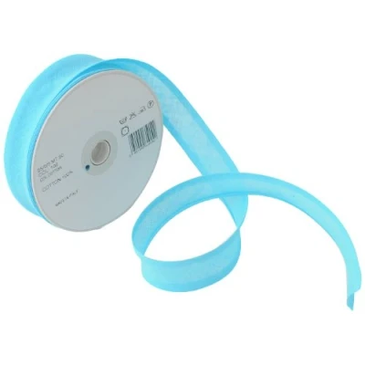 Image of Inastri 25/5/5 mm Cotton Bias Binding, Turquoise