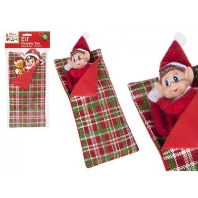 Image of 2XPMS 4.7/8&quot;W) x12&quot;(L) Patterned ELF Sleeping Bag W/Pillow W/H