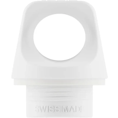 Image of SIGG Screw Top White Cap (One Size), Spare for Water Bottle with Narrow Opening or WMB Adaptor, Leak Proof Lid