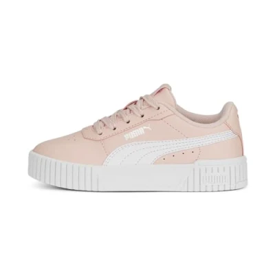 Image of PUMA Carina 2.0 PS Sneaker, Rose DUST White Silver, 11.5 UK Child