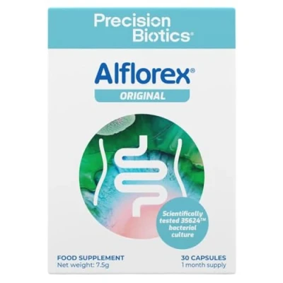 Image of Alflorex Original Daily Gut Health Supplement, 30 Capsules