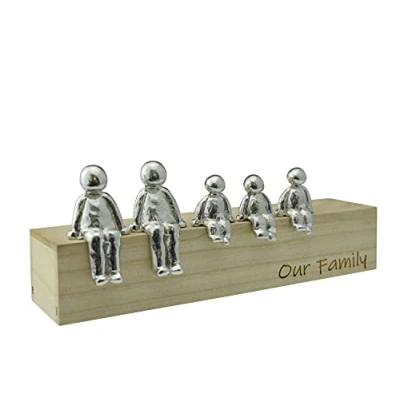 Image of Pirantin Our Family Ornament Choose Your Combination Anniversart Idea (3 children)
