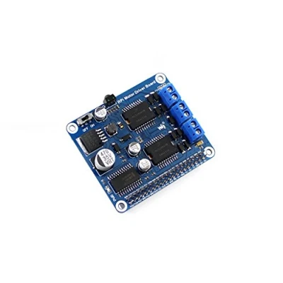 Image of Waveshare Raspberry Pi Motor Driver Board Expansion Module DC Stepper for DIY Mobile Robot Remote Control Based on