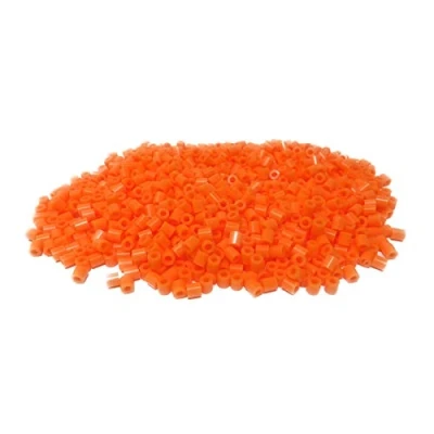 Image of WS UK 1000 Pack Fuse Beads 5mm Midi works like Hama [Orange]
