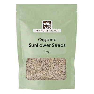 Image of Organic Sunflower Seeds 1kg by Manor Springs