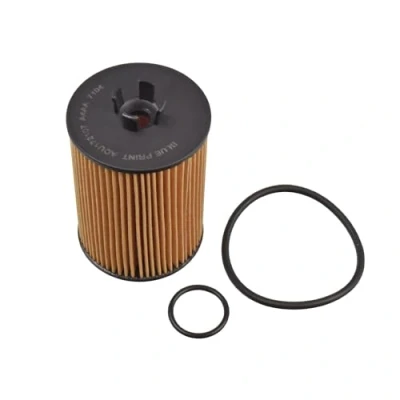 Image of 2661800009, 2661840325, A2661800009, A2661840325 Oil Filter BLUE PRINT ADU172107 with seal ring Insert MERCEDES BENZ: A Class, B Class
