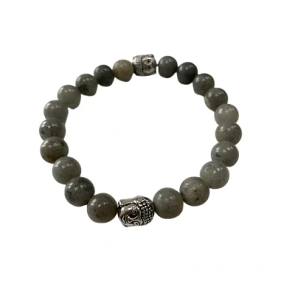 Image of VIE Buddha Bracelet (Grey Aventurine)