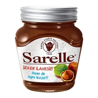 Image of Sarelle Hazelnut Spread No Sugar Added 350gr x 4 Pack
