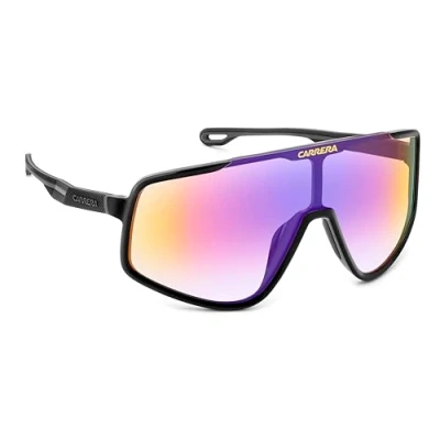 Image of Sunglasses Carrera 4017/s col. 807/te Uomo Maschera Nero