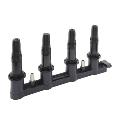 Image of 1208098, 1677082880, 55584404 Ignition Coil HELLA 5DA 358 000 241 7 pin connector 12V Block VAUXHALL: Astra Mk6, Mokka / X