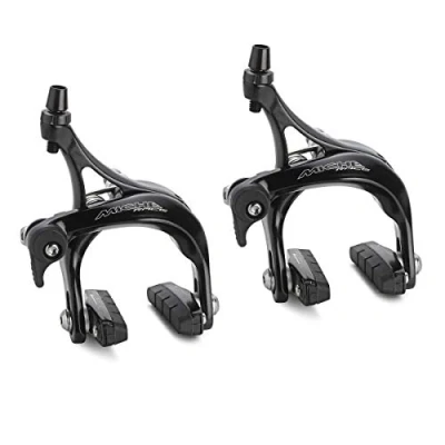 Image of Miche Race Caliper Brake Set, Pair, Black