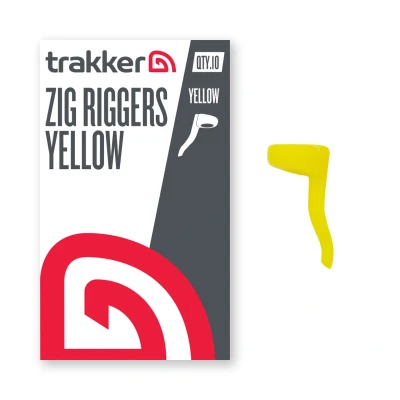 Image of Trakker Zig Riggers Yellow (10 pieces) Terminal tackle