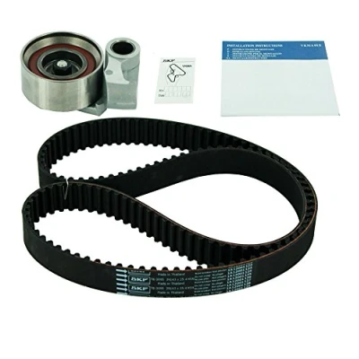Image of 1350546041, 1356849036 Timing belt kit SKF VKMA 91017 143 with rounded tooth profile LEXUS: IS I Saloon, Sportcross, GS II