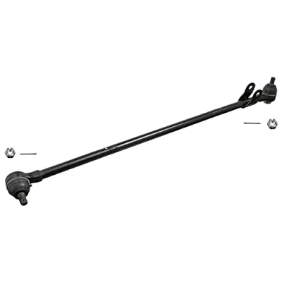 Image of 4545087682 Tie Rod FEBI BILSTEIN 41372 Front Axle, Centre with crown nut