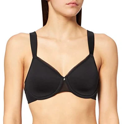 Image of Triumph TRUE Shape Sensation Tshirt bra, Women&#039;s, Size: 42DD, Black