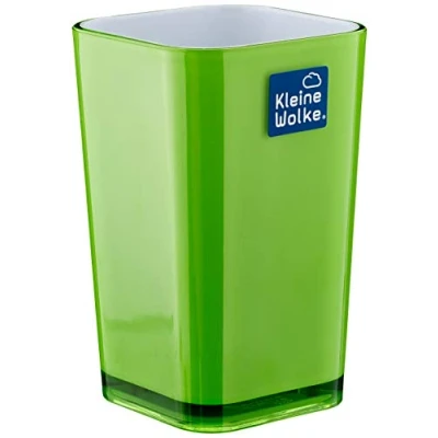 Image of Kleine Wolke Toothbrush Holder Easy in Green, 7x11 cm