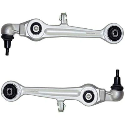 Image of D2P Suspension Control Arms Pair Replacement Front Lower Compatible With 1995 2005 Audi A4 B5, A6 C5, Vw Passat 3B2, 3B3 Replaces 8D0407151D